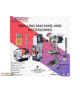 Drilling Machine - Magnetic, Bench and Broach Cutter