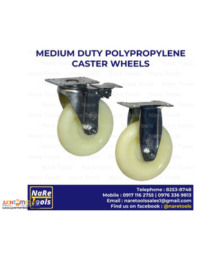 Medium Duty Polypropylene Caster Wheels 39-01-02