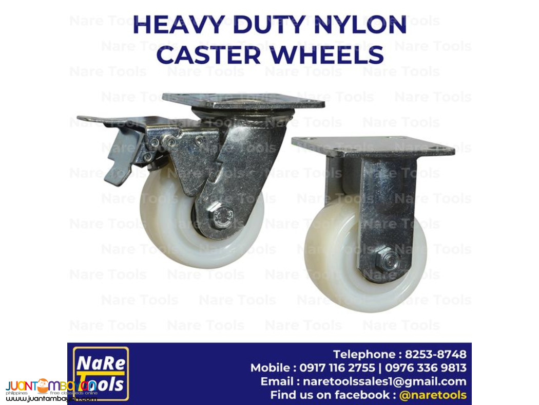 Heavy Duty Nylon Caster Wheels 39-02-03