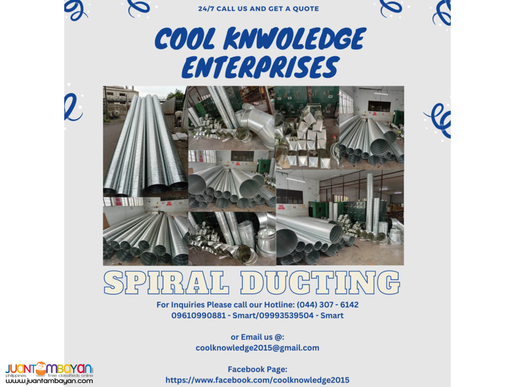 ducting system -- services, supply, fabricate and installation