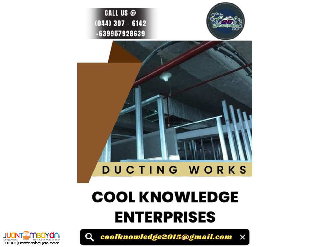 ducting system { installation, fabricate, supply }