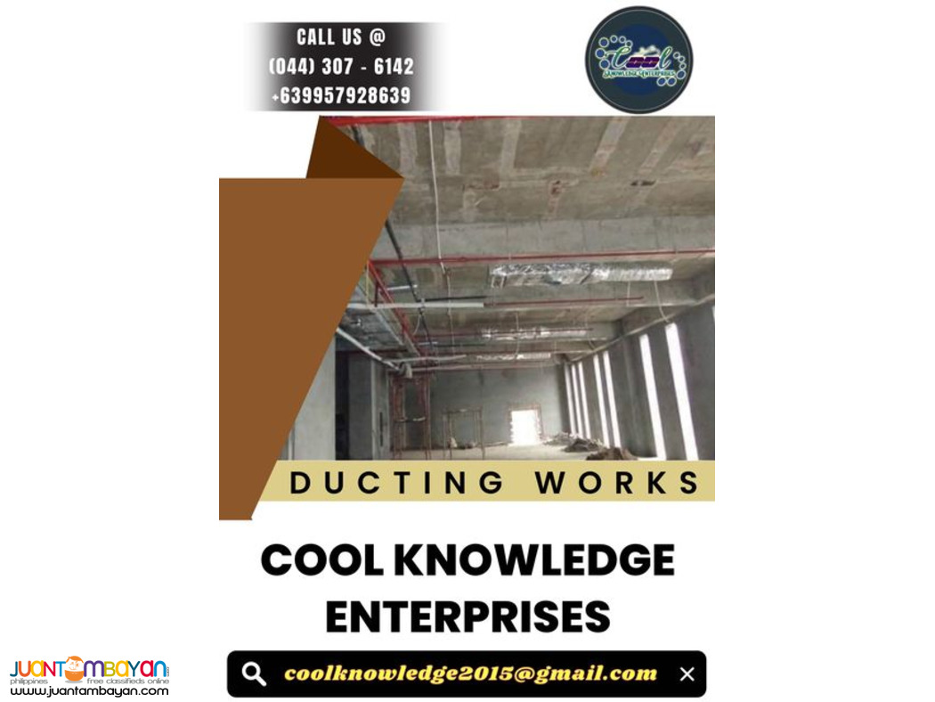 ducting system { installation, fabricate, supply }