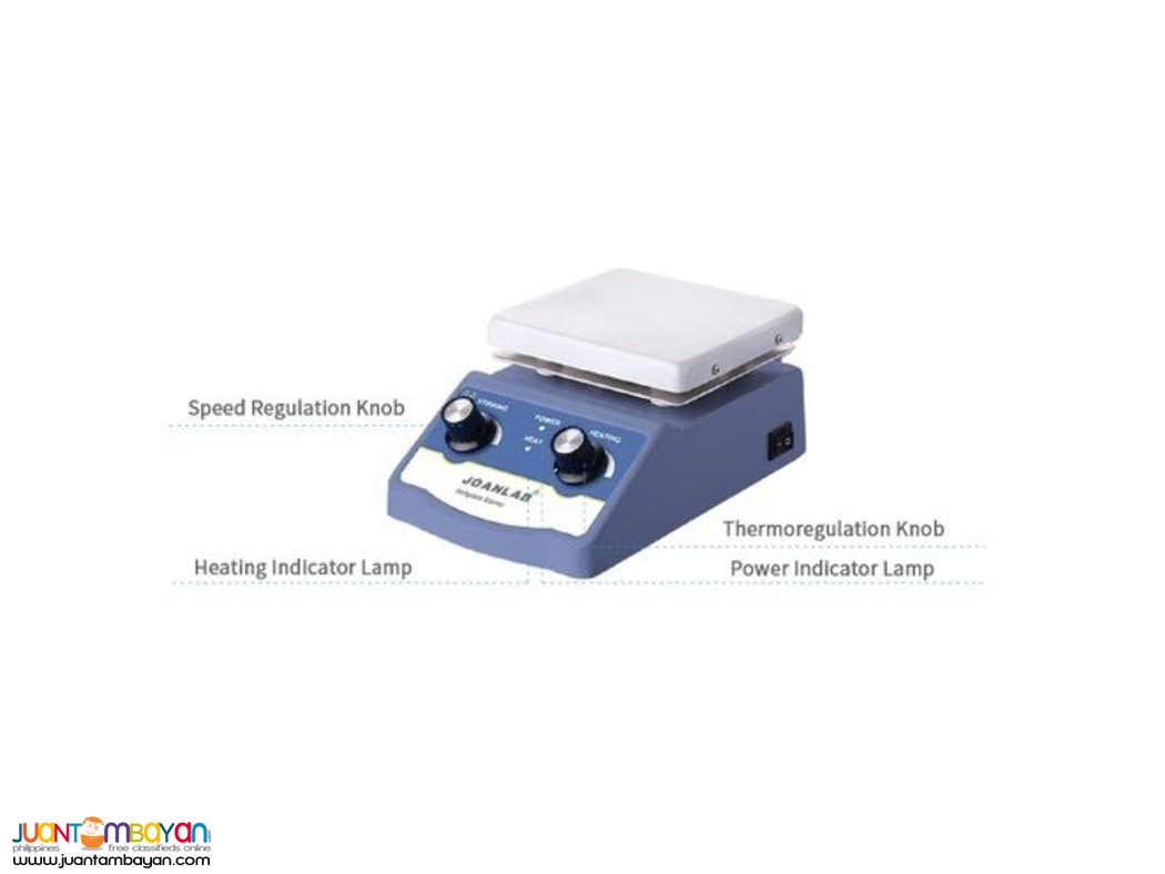 Hot Plate Stirrer, Magnetic Stirrer, Hot Plate, HS-12, 1-LITER