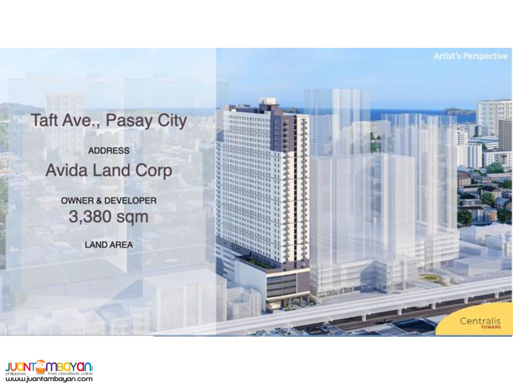 Condominium Units For Sale in Taft Avenue, Pasay City (Pre- Selling)