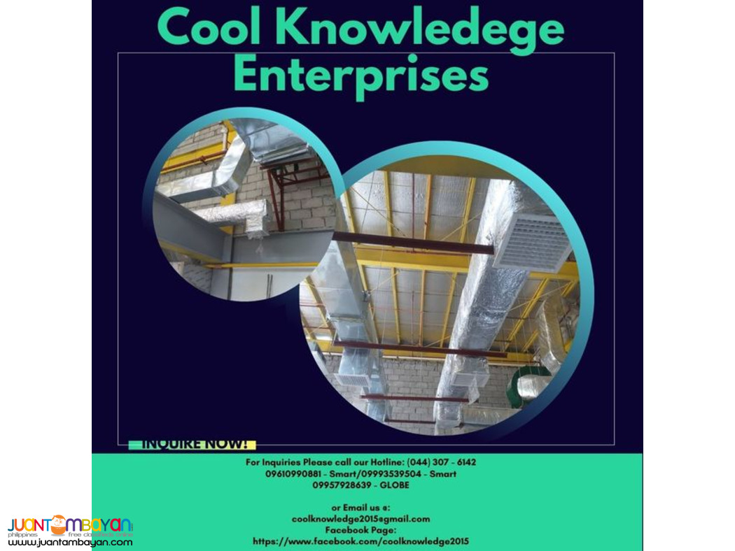 bulacan wefabricate, supply & install ducting system