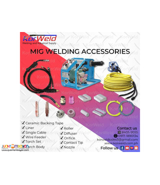 MIG Welding Accessories - Backing Tape, Liner, Single Cable, etc.