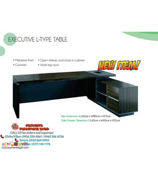 EXECUTIVE L-TYPE TABLE | FACTORY PRICE