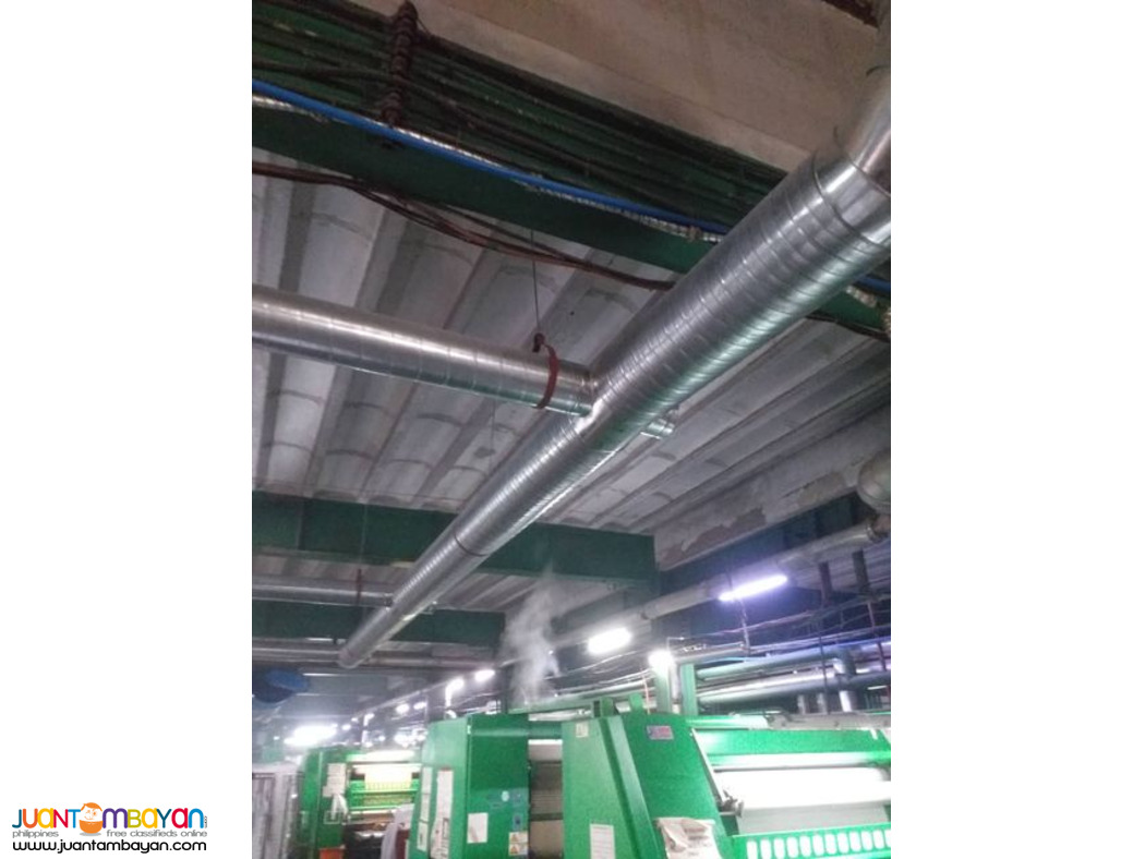 spiral duct[exhaust/fresh air duct]manila/bulacan