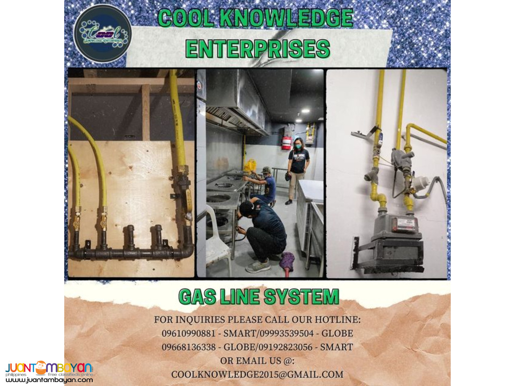 gas line system we supply & install