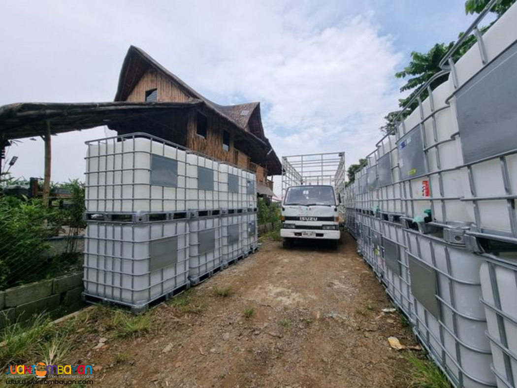 IBC TANK 1000 LITERS CHEMICAL GRADE CLASS A 