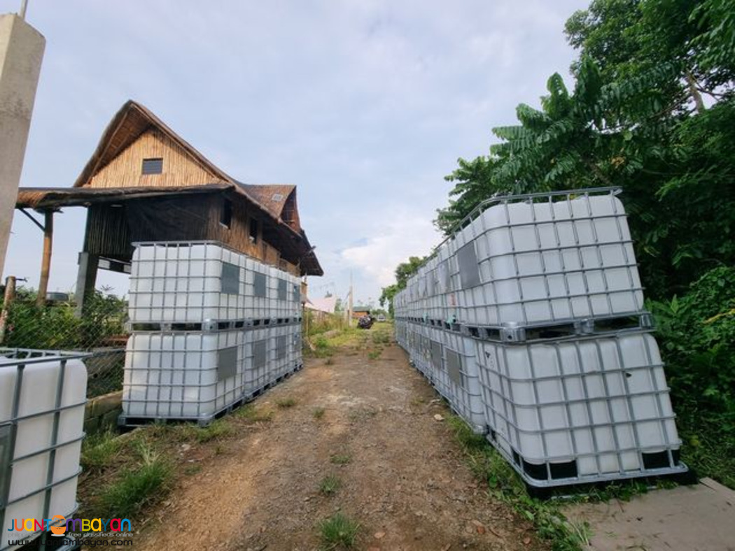 IBC TANK 1000 LITERS CHEMICAL GRADE CLASS A 