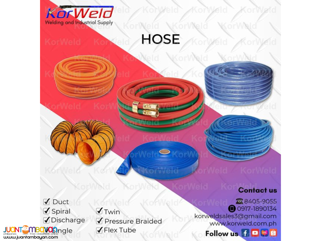 Industrial Hose - Duct, Spiral, Discharge