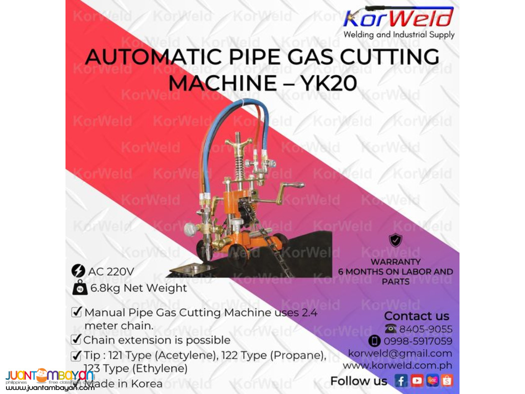 Automatic Pipe Gas Cutting Machine - YK20