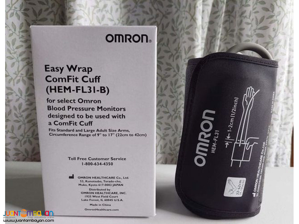 Easy wrap ComFit Cuff for select Omron BP monitors Easy wrap ComFit Cuff for select Omron BP monitors