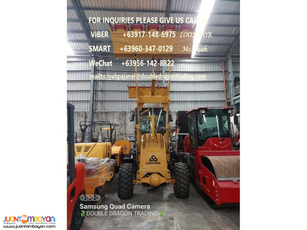 LUGONG WHEEL LOADER 0.8 CBM