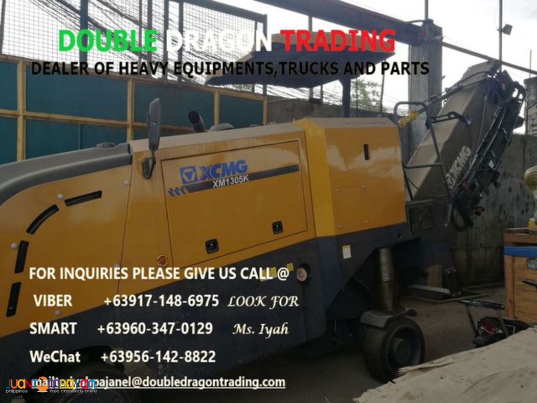 XCMG XM1305K MILLING MACHINE SHANGCHAI ENGINE milling width 1300mm