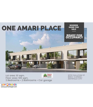 One Amari Place- brgy. Cupang Antipolo City