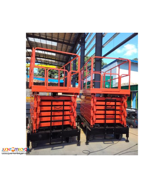 hQC- SCISSOR MANLIFT(BRANDNEW)