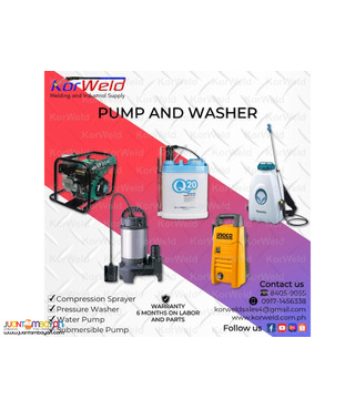 Pump and Washer