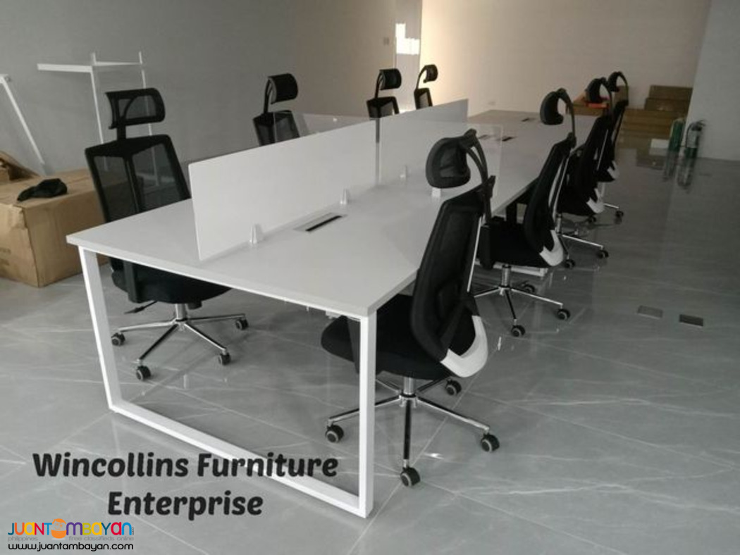 Office partition Working table - office chairs 