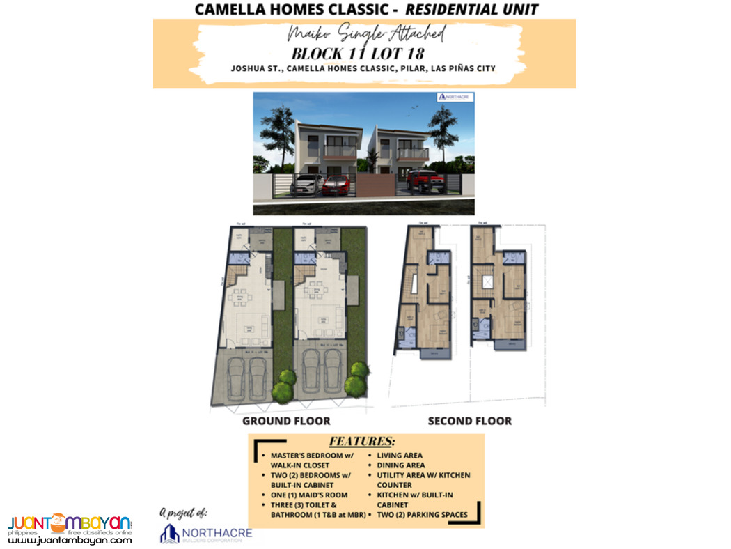 House And Lot For Sale in Pilar Village Las Pinas