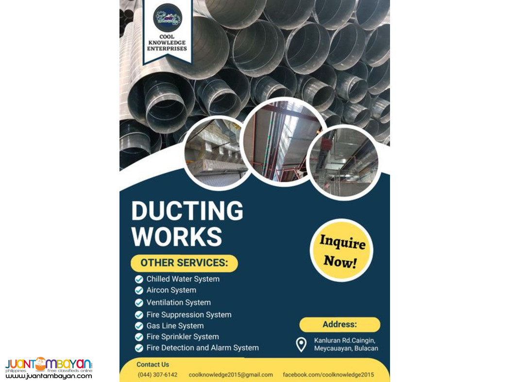 Ducting. Ducting Works Ducting. Ducting Works