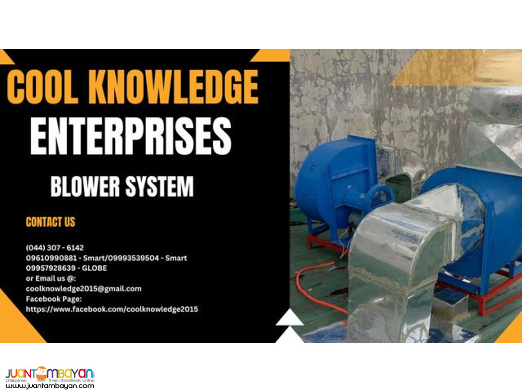 ventilation blower system installation