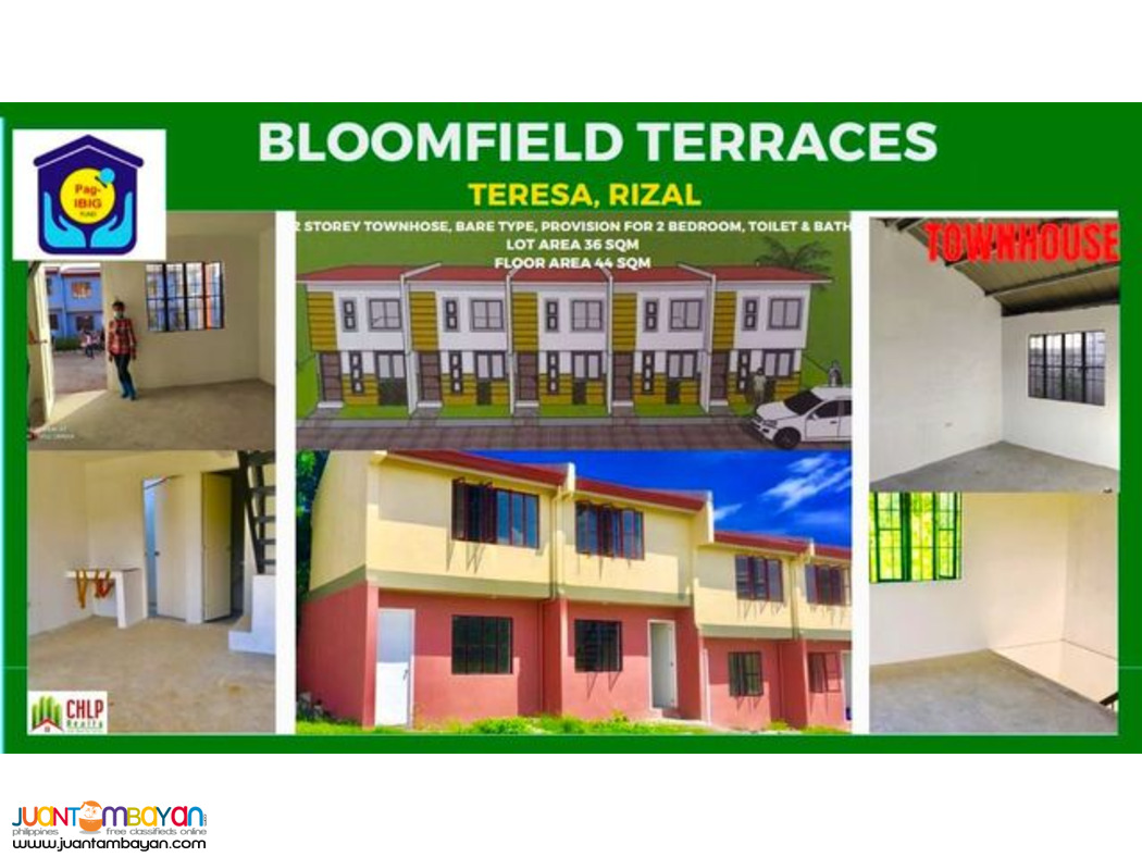 BLOOMFIELD TERRACES ????-Sitio Talaga, Maybangkal Morong Rizal