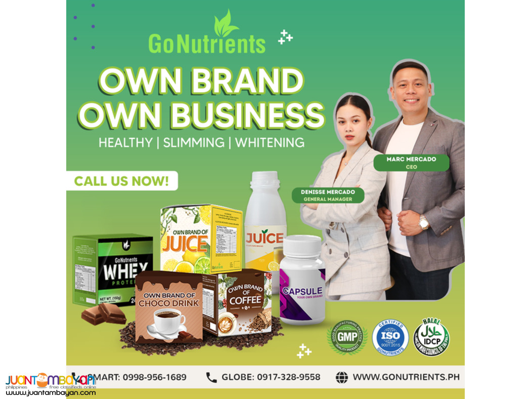 Own brand of Whitening Healthy Capsule?