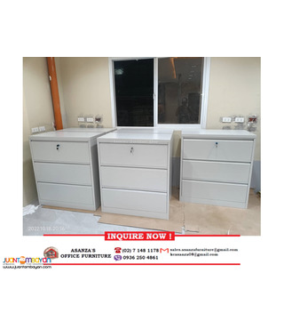 3-LAYER LATERAL FILING CABINET || FACTORY PRICE *