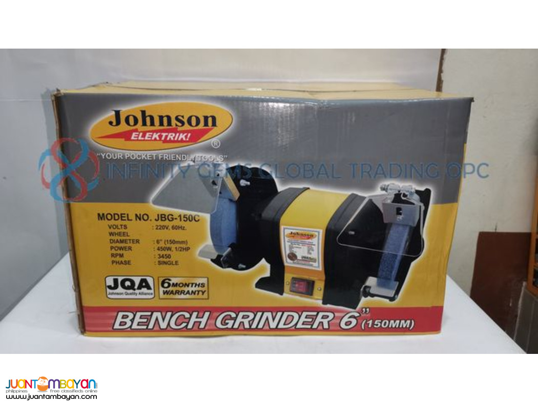 JOHNSON ELEKTRIK BENCH GRINDER 6