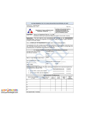 DOLE Construction Safety and health program (cSHP)