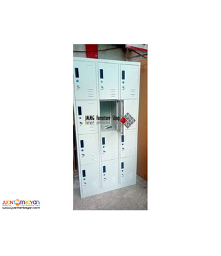STEEL LOCKER CABINET 12 DOOR