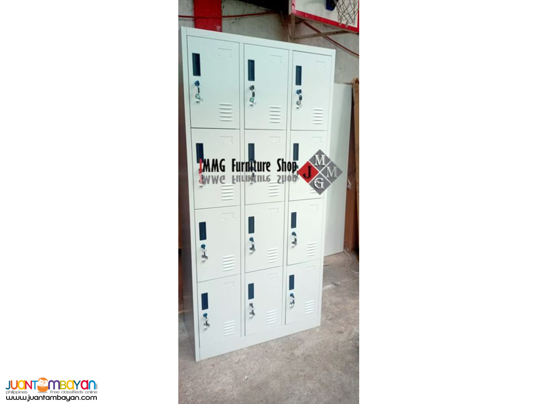 STEEL LOCKER CABINET 12 DOOR