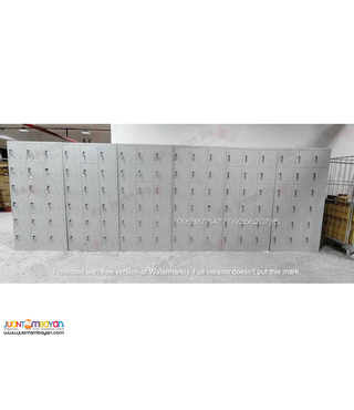 Steel locker cabinet
