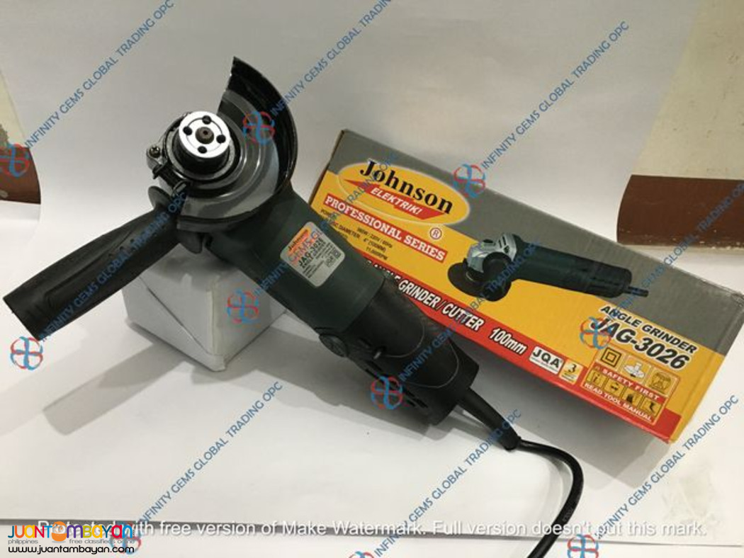 JOHNSON ELEKTRIK ANGLE GRINDER JAG-3026