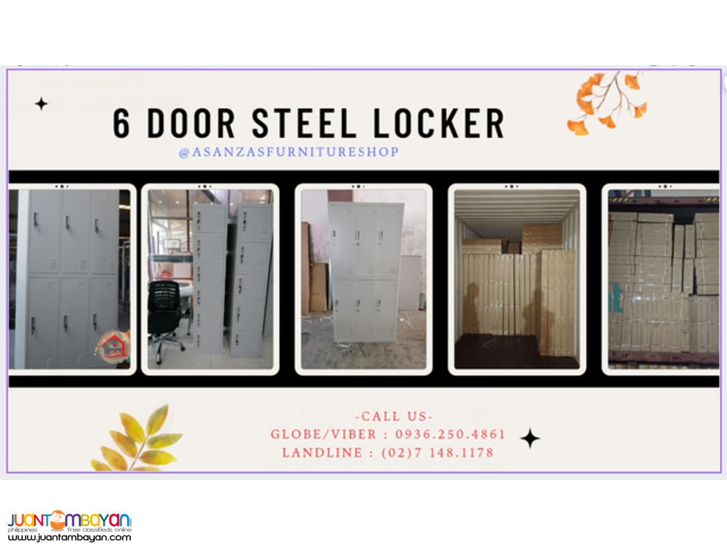 6 DOOR STEEL LOCKER || DIRECT FACTORY PRICE