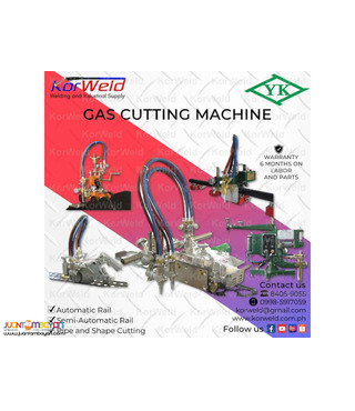 Gas Cutting Machine - Rail/Straight, Pipe, Shape