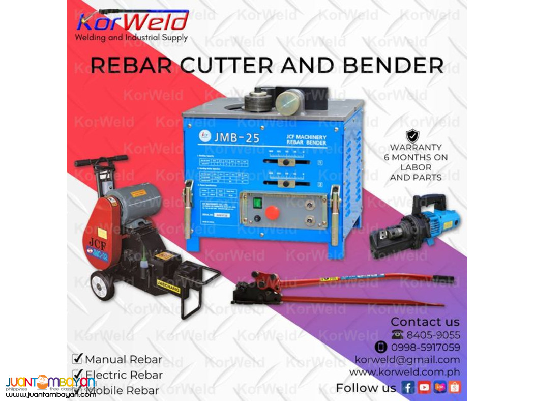 Rebar Cutter and Bender Rebar Cutter and Bender
