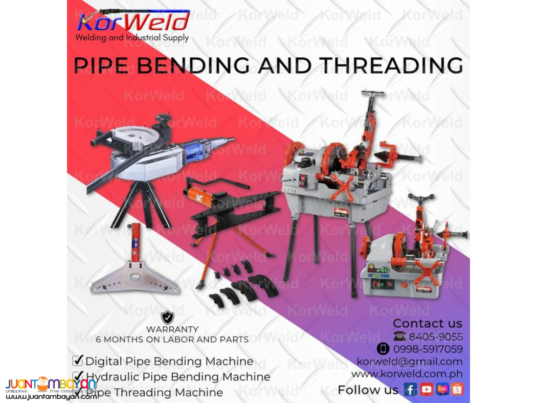 Pipe Bending and Threading Machines