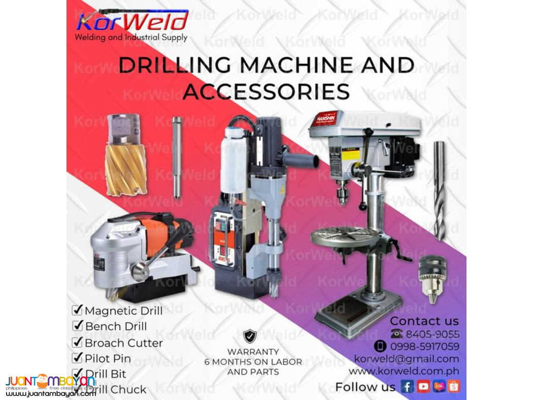 Drilling Machine and Accessories Drilling Machine and Accessories