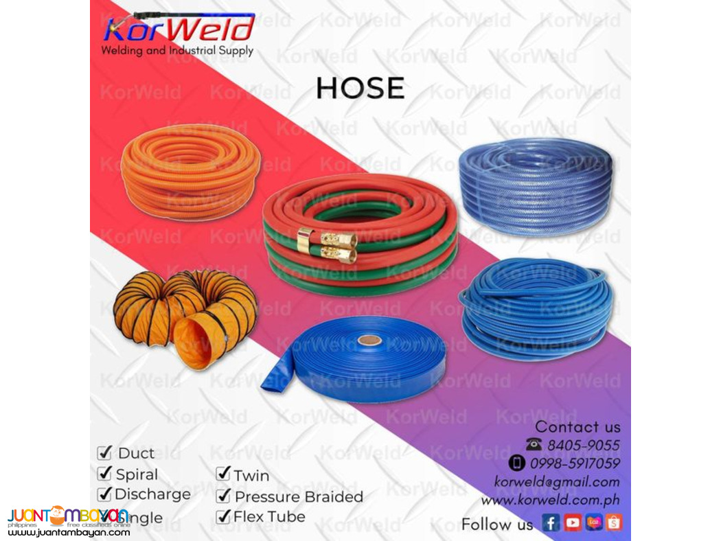 Industrial Hose - Duct Hose, Spiral Hose, Flex Tube, Pressure Braided Industrial Hose - Duct Hose, Spiral Hose, Flex Tube, Pressure Braided