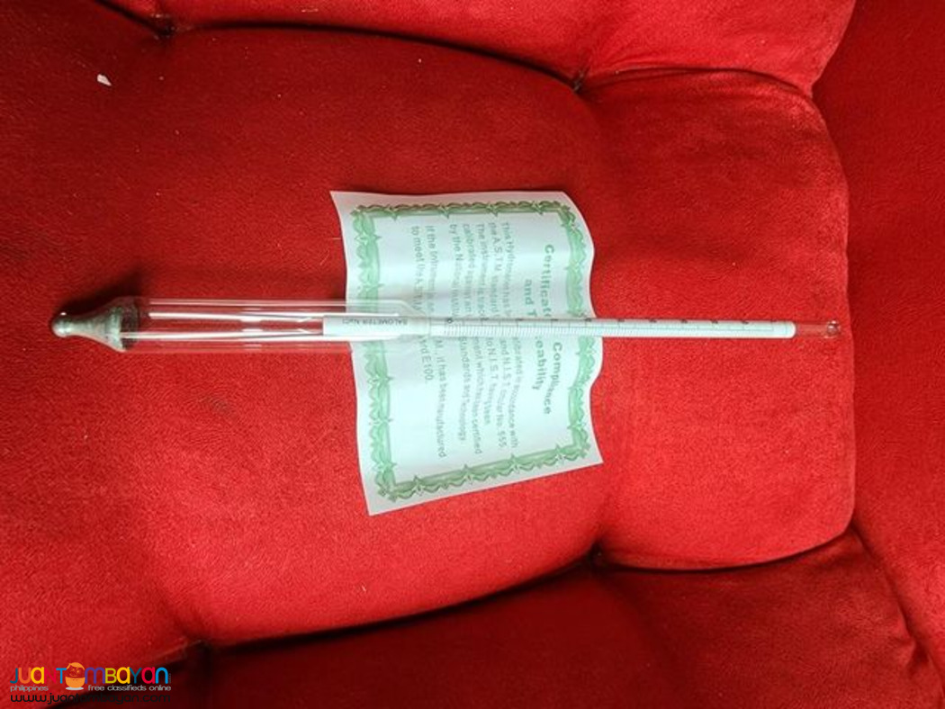 Salt Brine Hydrometer, Salometers, Thermco (US), GW2511