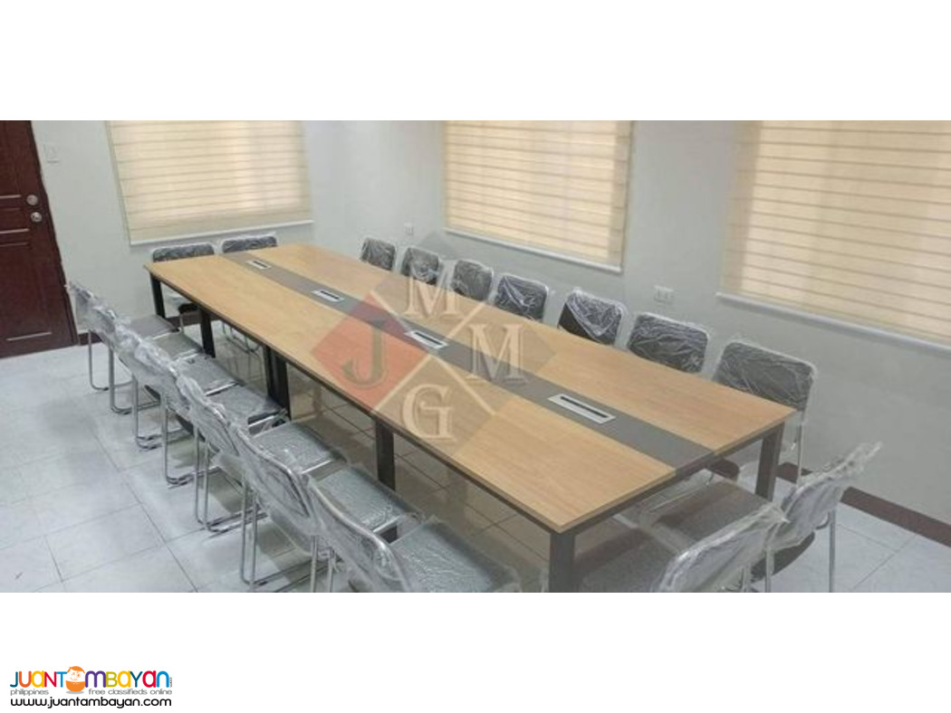 CONFERENCE TABLE WITH WIRE MANAGEMENT 