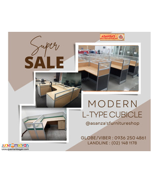 Modern L-Type Office Workstation Cubicle | Direct Factory Price