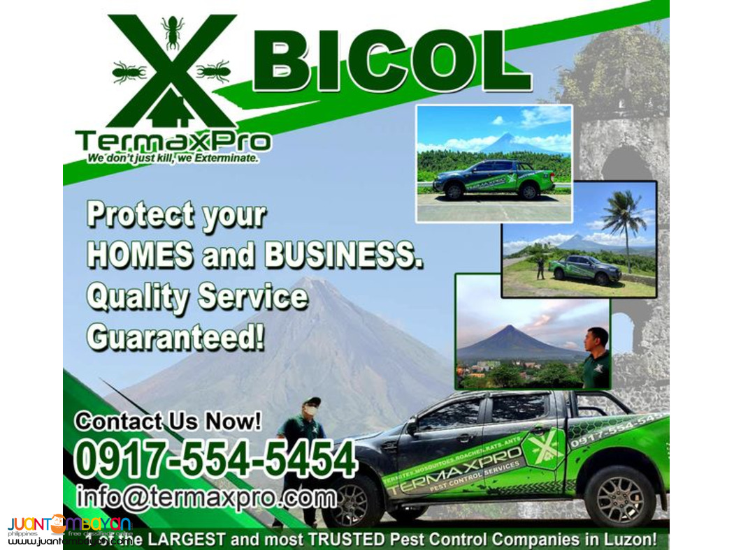 Pest Control Services CEBU, DAVAO, ILOILO, BULACAN, PAMPANGA, CAVITE