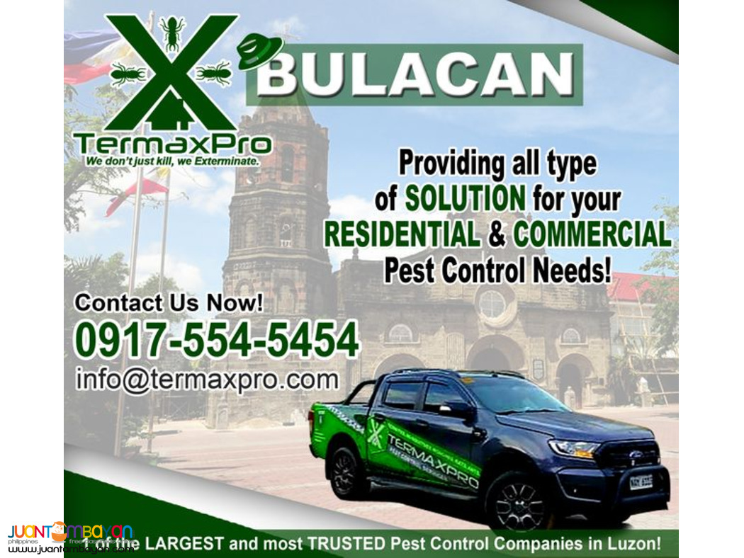 Pest Control Services CEBU, DAVAO, ILOILO, BULACAN, PAMPANGA, CAVITE