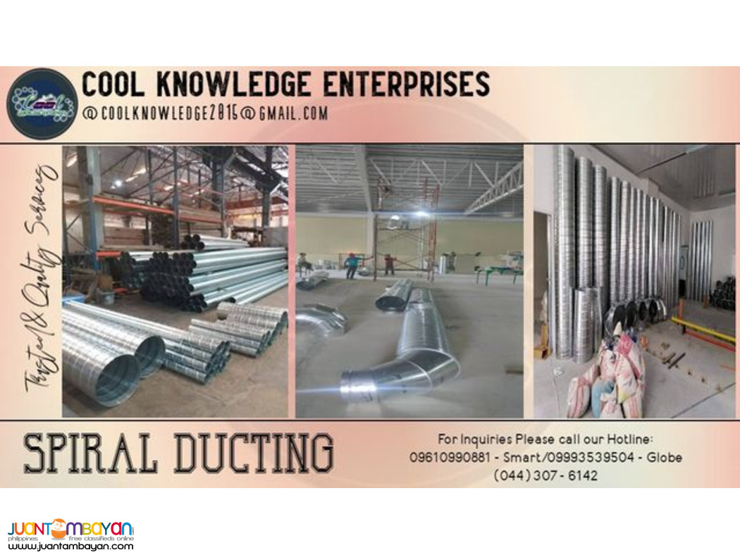 spiral duct installation bulacan