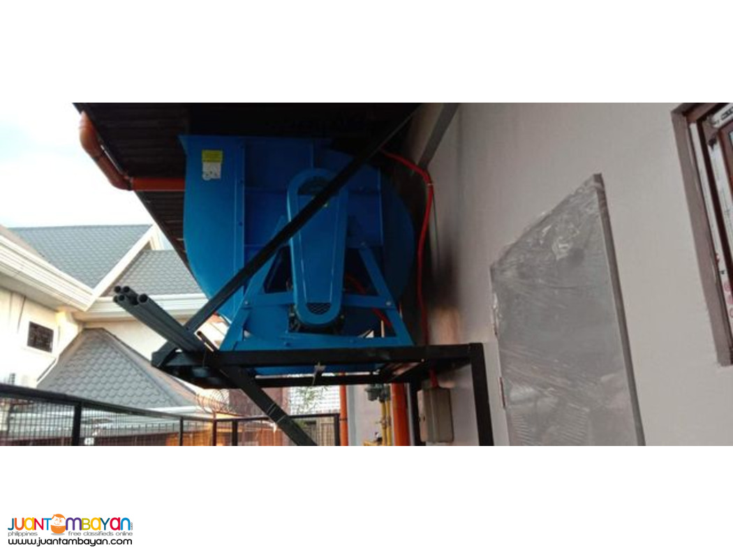 exhaust motor ventilation blower system installation
