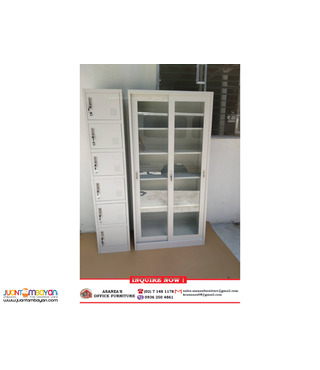 Sliding Glass Door Cabinet | 6 Doors Tower Locker | Factory Price